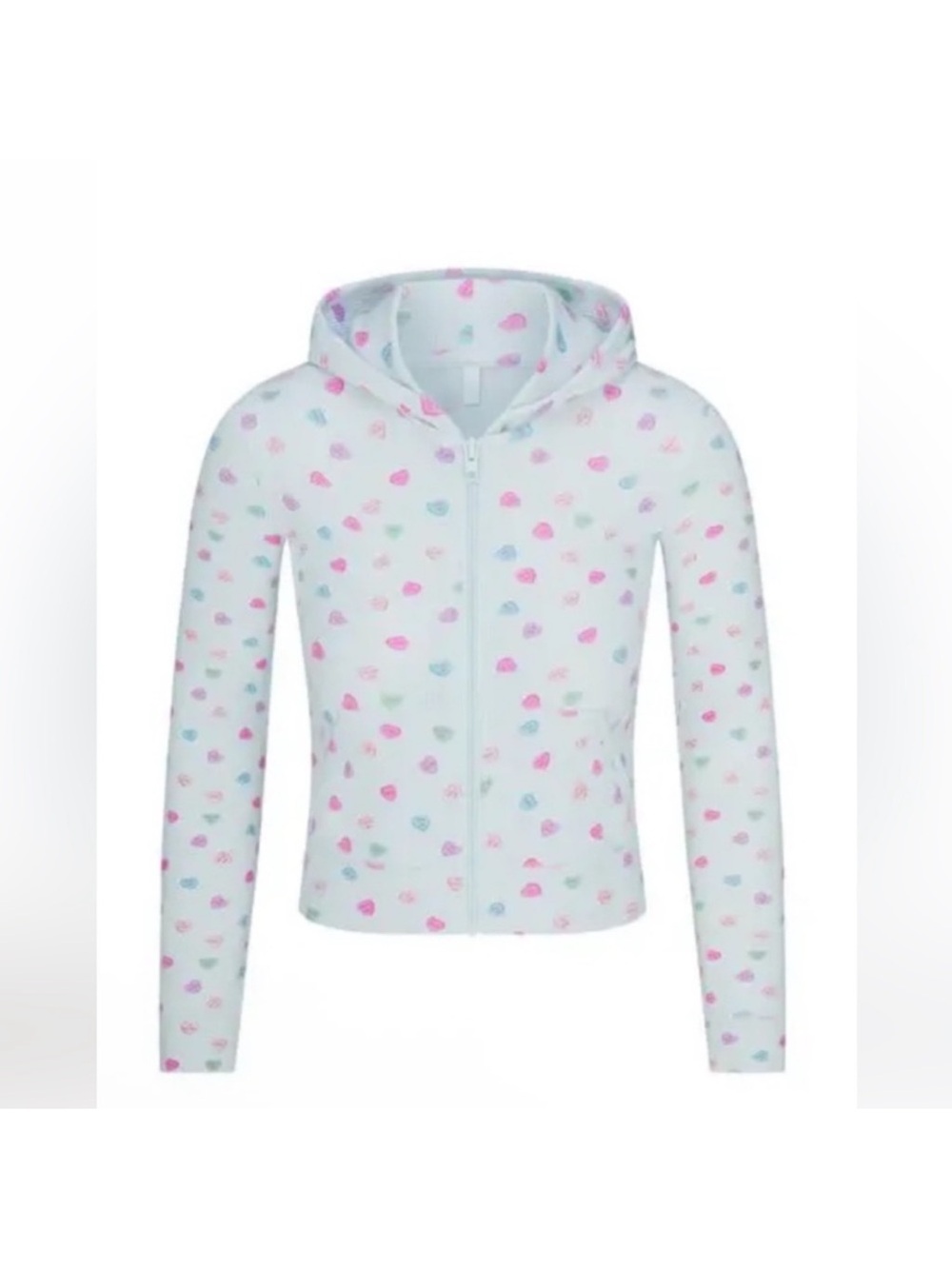 SKIMS NWT Cloud Soft Candy Heart Zip Up Jacket Ltd. Edition